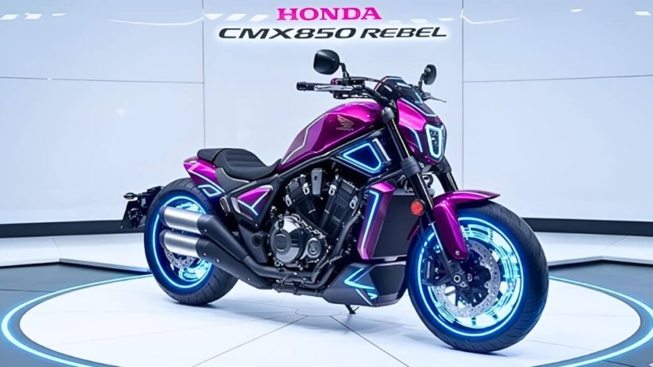 Honda CMX850 Rebel Concepto 2026: Estilo Futurista y Diseño Minimalista en Cruiser Moderna